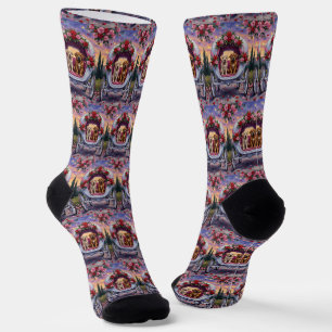Chaussette Bullmastiff Saint-Valentin