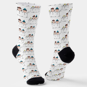 Chaussette cacahuètes 3 Personne Snowman