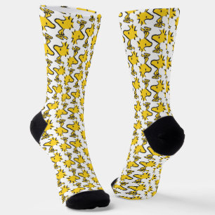 Chaussette cacahuètes   Motif Woodstock