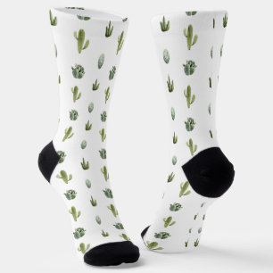 Chaussette Cactus Fun Motif Sud-Ouest Désert