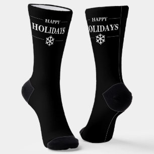 Chaussette Cadeau personnalisé de Noël heureux vacances