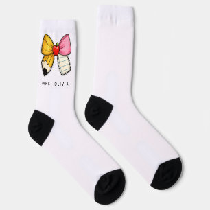 Chaussette Cadeau personnalisé pour enseignant   Enseignant p