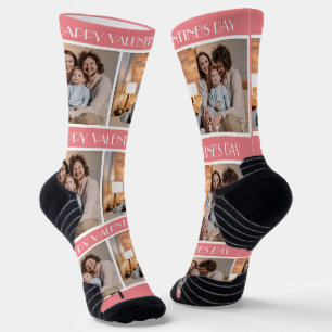 Chaussette Cadeau simple et élégant Valentines jour Famille P