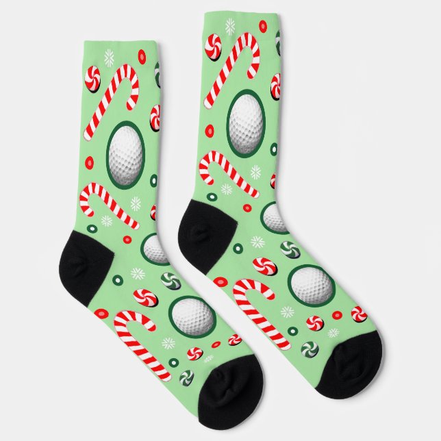 Chaussette Cadeaux de Noël de golf (Droite)