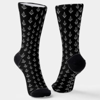 Cadeaux maçonniques Modèle noir et blanc Freemason