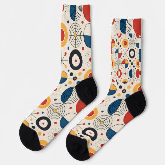 Chaussette Calcetines diseño geométrico