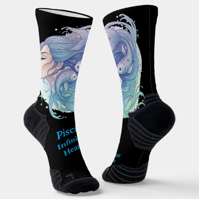 Chaussette Calcetines Lady Piscis – Detalle creativo (Angulaire)