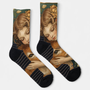 Chaussette Câlin de fée - Le cœur tendre de la nature