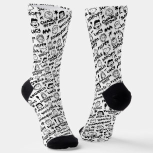 Chaussette Caractères arachide Motif Graffiti