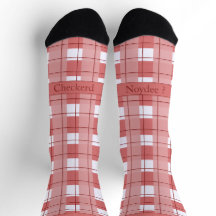 Carreaux Rouges et Blancs, Texte sur Pied