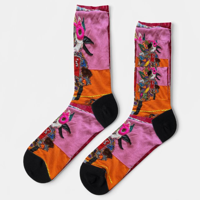 Chaussette Certains d'entre nous ont besoin de lunettes. (Gauche)