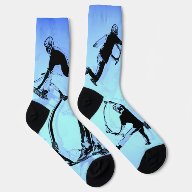 Chaussette C'est à propos du scooter ! - Chaussettes pour sco (Droite)