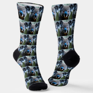 Chaussette Cet Ours Koala Aime Un Selfie, Des Chaussettes D'É