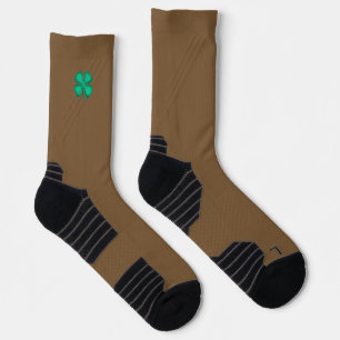Chaussette Chance 4 feuilles irlandais Clocher chaussettes de