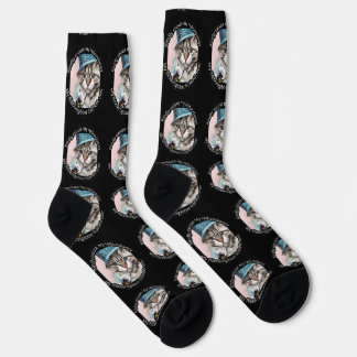 Chaussette Chat de luxe italien : Ombre