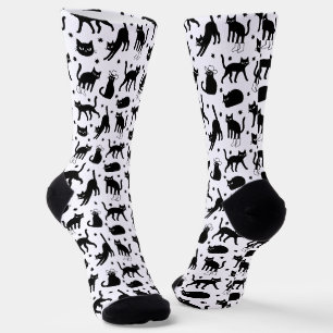 Chaussette Chats noirs