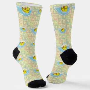 Chaussette Chaucer le canard en caoutchouc