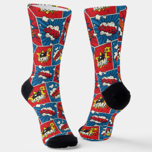Chaussette Chaussettes à bulles de bande dessinée