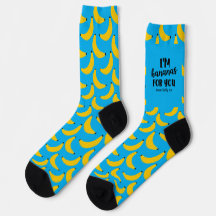 Chaussettes à calembour mignonnes | Cadeau de la S