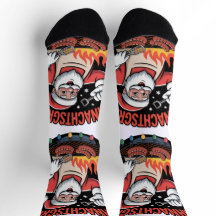 Chaussettes à motif de Noël