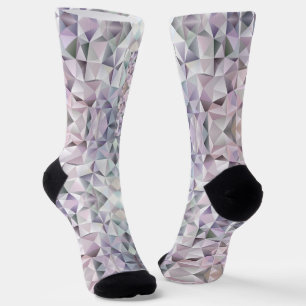 Chaussette Chaussettes à motifs géométriques avec un