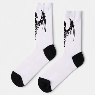 Chaussette chaussettes à symbole de dragon