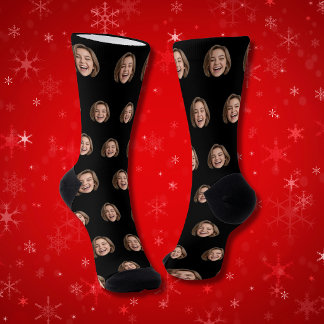 Chaussette Chaussettes à Visage Personnalisé Photo