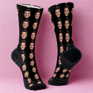 Chaussette Chaussettes à Visage Personnalisé, Photo Personnal