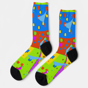 Chaussette Chaussettes Abstraites