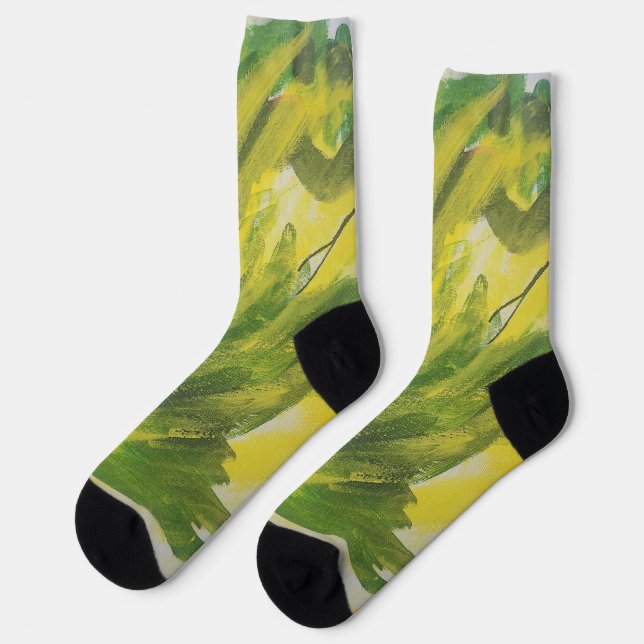 Chaussette Chaussettes Abstraites (Gauche)