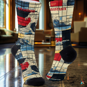 Chaussette Chaussettes Abstraites Dynamiques avec Océan et Gé