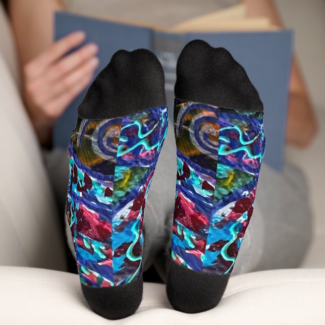 Chaussette chaussettes amusantes (Fond)