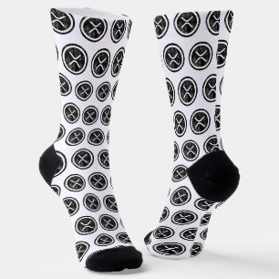 Chaussette Chaussettes au logo XRP en noir décontracté