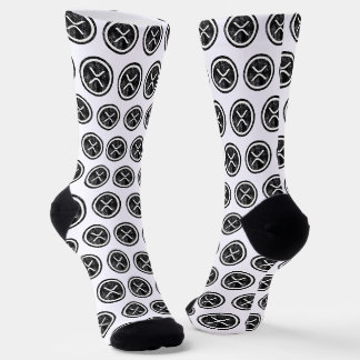 Chaussette Chaussettes au logo XRP en noir décontracté