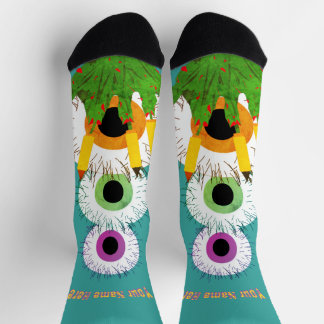 Chaussette Chaussettes aux Yeux Poilus
