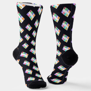 Chaussette Chaussettes avec logo commercial personnalisé avec