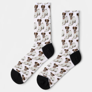 Chaussette Chaussettes avec photo de visage de chien personna