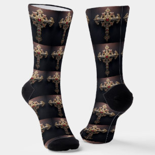Chaussette Chaussettes B&E Bold et conception élaborée 002124