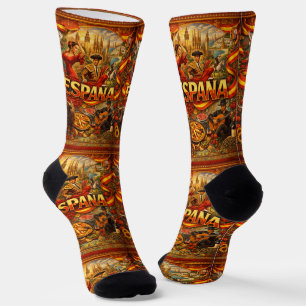Chaussette Chaussettes B&E Bold et conception élaborée 002298