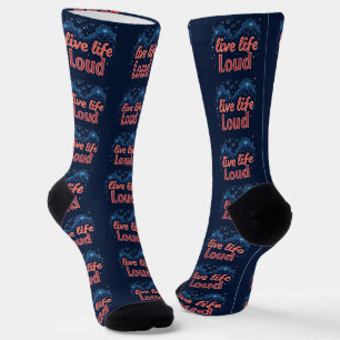 Chaussette Chaussettes B&E Design audacieux et élaboré 002159