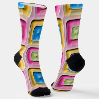 Chaussette Chaussettes B&E Dessin Audacieux et Elaboré 001862
