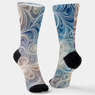 Chaussette Chaussettes B&E Dessin Audacieux et Élaboré 002000