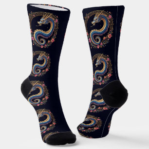Chaussette Chaussettes B&E Dessin Audacieux et Élaboré 002191