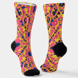 Chaussette Chaussettes B&E Dessin Audacieux et Elaboré 004817