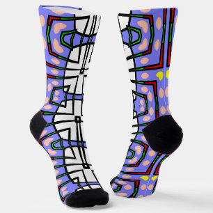Chaussette Chaussettes B&E Dessin Audacieux et Elaboré 004818