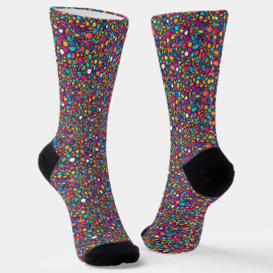 Chaussette Chaussettes B&E Dessin Audacieux et Elaboré 004893
