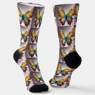 Chaussette Chaussettes B&E Dessin Audacieux et Elaboré 004895