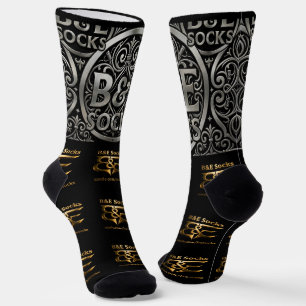 Chaussette Chaussettes B&E Dessin Audacieux et Elaboré 004954