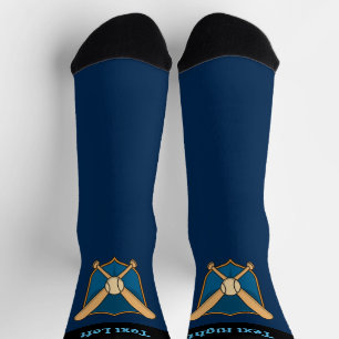 Chaussette Chaussettes Bouclier De Baseball