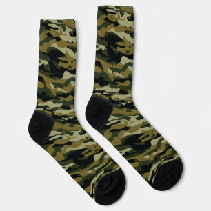 Chaussette Chaussettes Camo Green Hunter